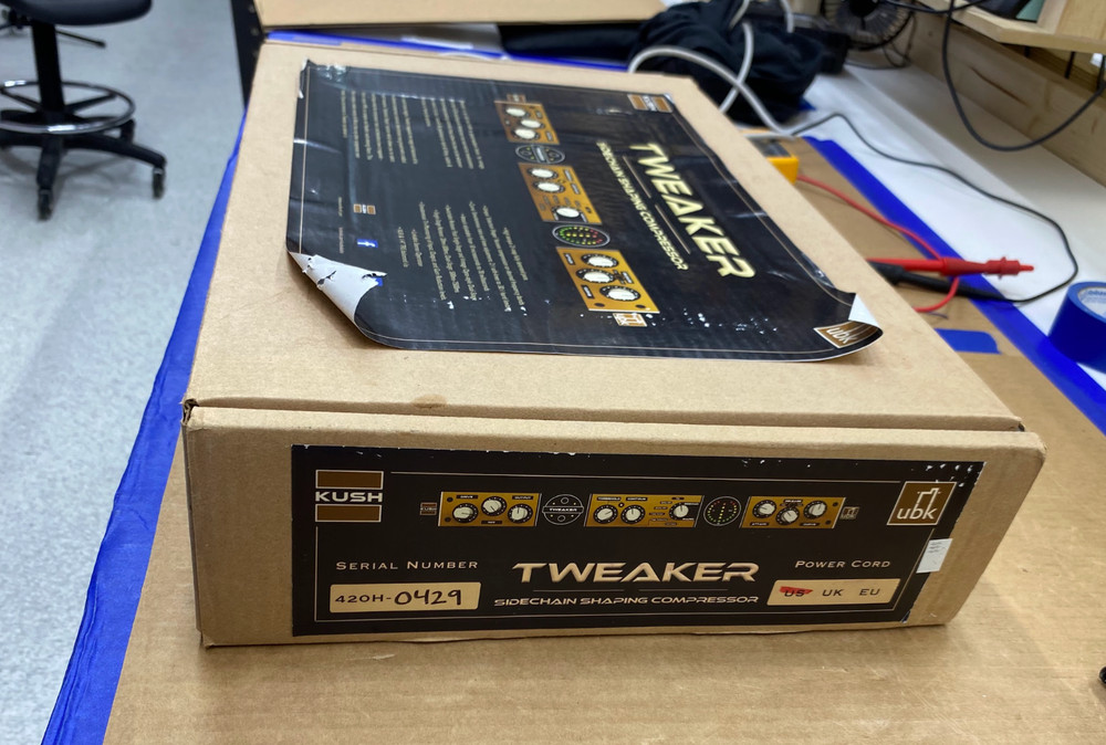 Kush Audio Tweaker Single-Channel Discrete VCA Compressor