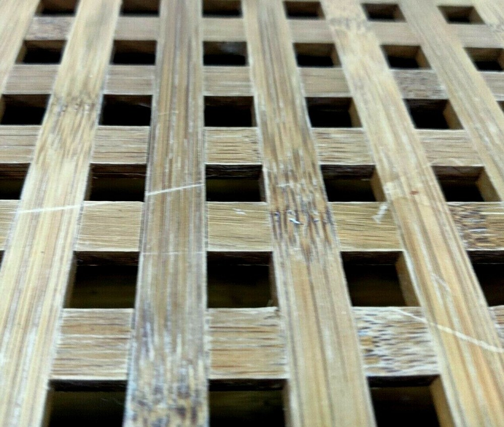 Wooden Box Cutout Square Pattern READ!!!