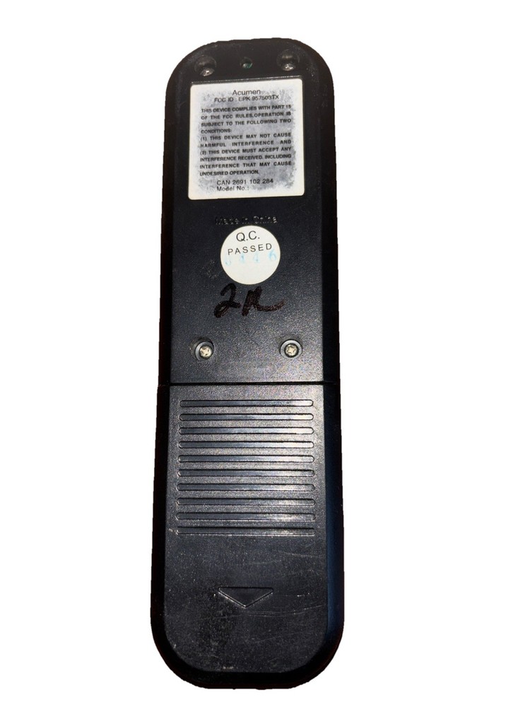 Electraflame Symphony Acumen Remote EPK 957503TX