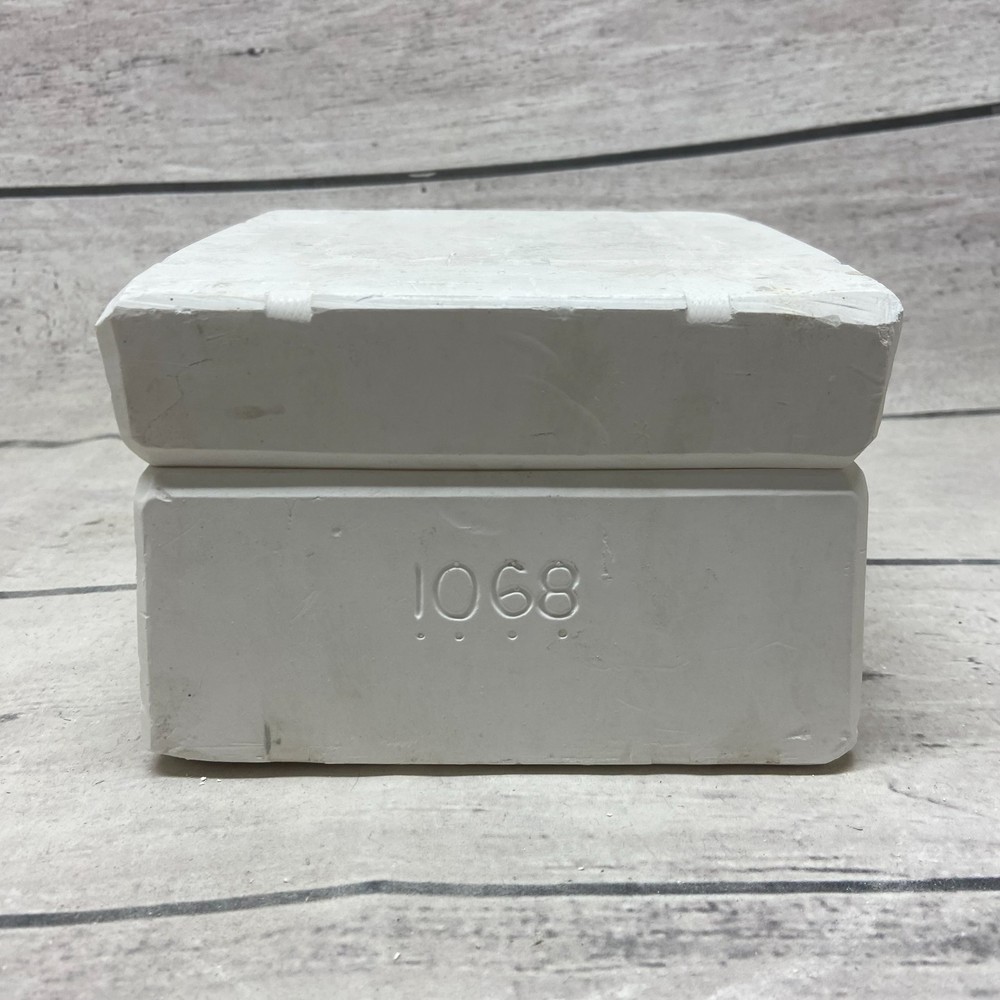 Vintage 1995 Boothe Mold Ceramic Casting Mold Plain Dip Inserts #1068