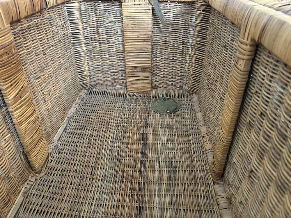 Vintage Bamboo Chest