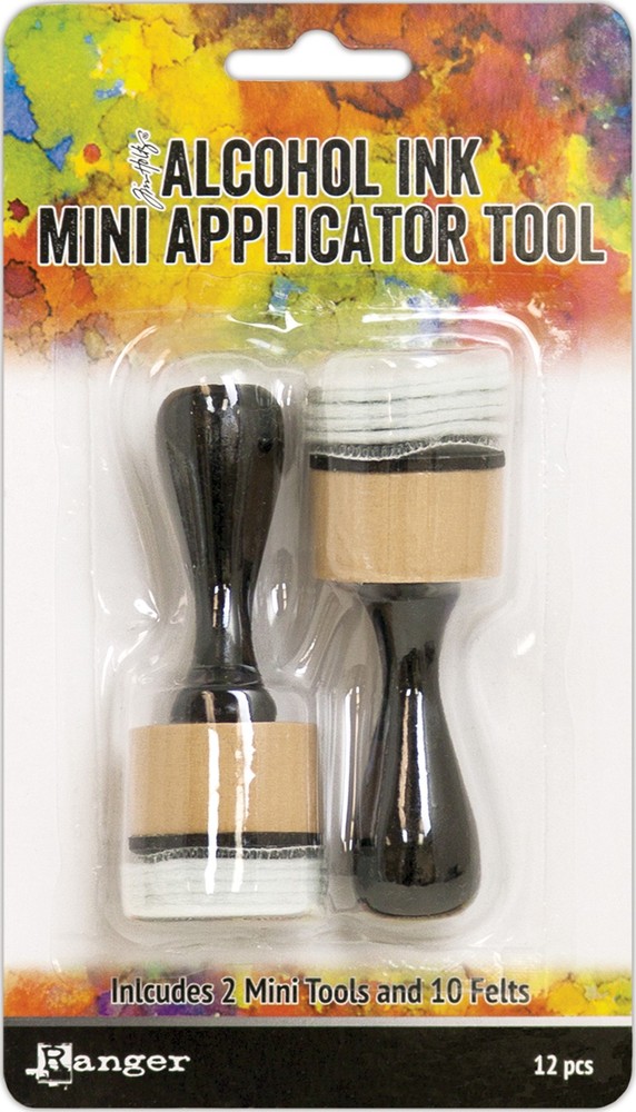 Tim Holtz Alcohol Ink Mini Applicator Tool-12 Pieces - 3 Pack