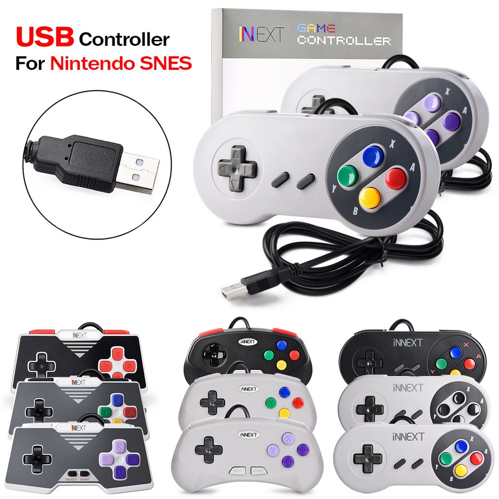 Wired SNES USB Controller GAME PAD Joystick For PC Window MAC OS X Raspberry PI