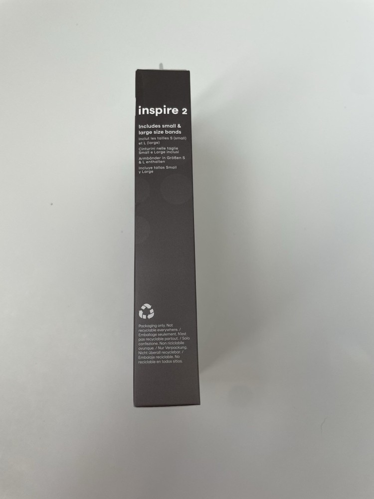 Fitbit Inspire 2 Activity & Heart Rate Tracker Black with Small & Large Bands