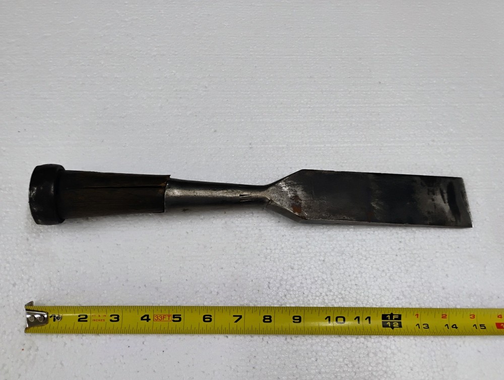 Old Woodworking Tools Vintage 2" Hart Mfg Co Timber Framing Socket Chisel