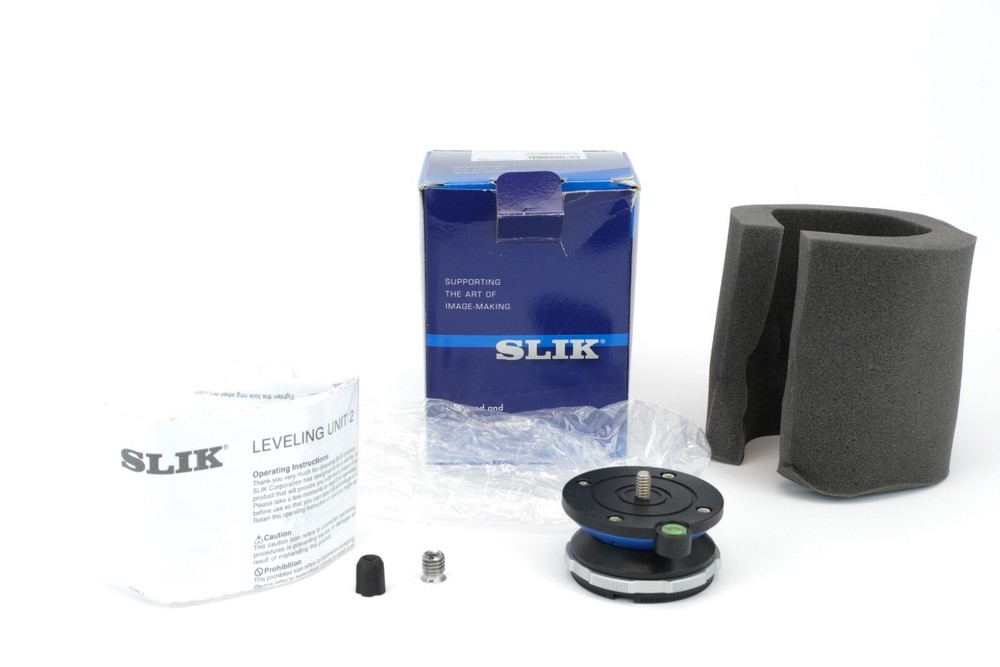 Slik Tripod Head Camera Tripod Leveling Unit 2 Base