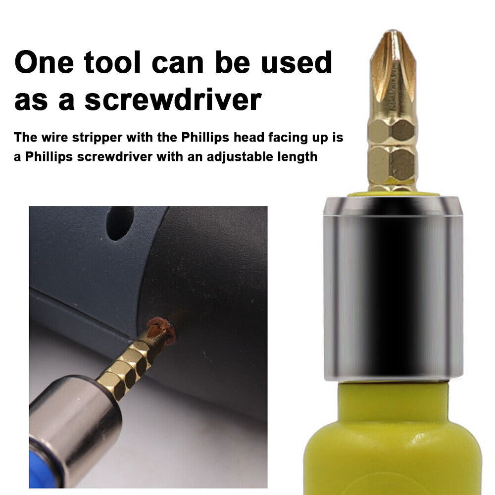 Drill Wire Stripper Fast Electric Wire Peeling Machine Auto Cable Stripping Tool