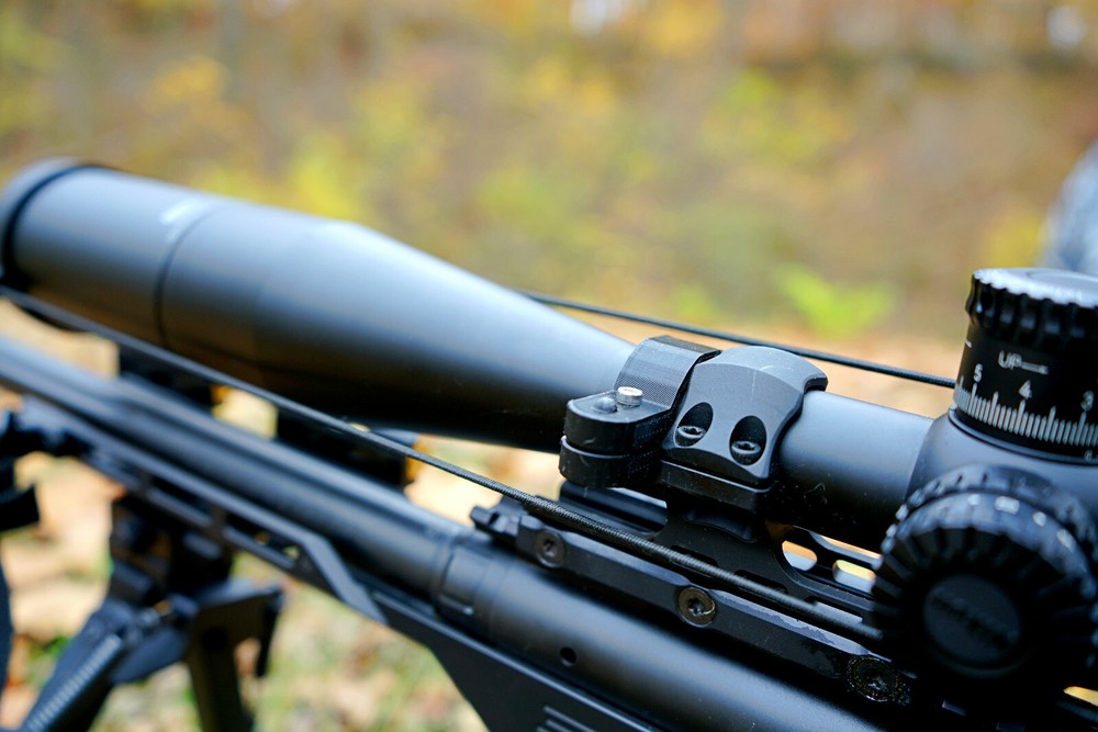 Rifle Mounted Data Elevation and Windage 30mm/1inch Scope Mount Card Holder Dope