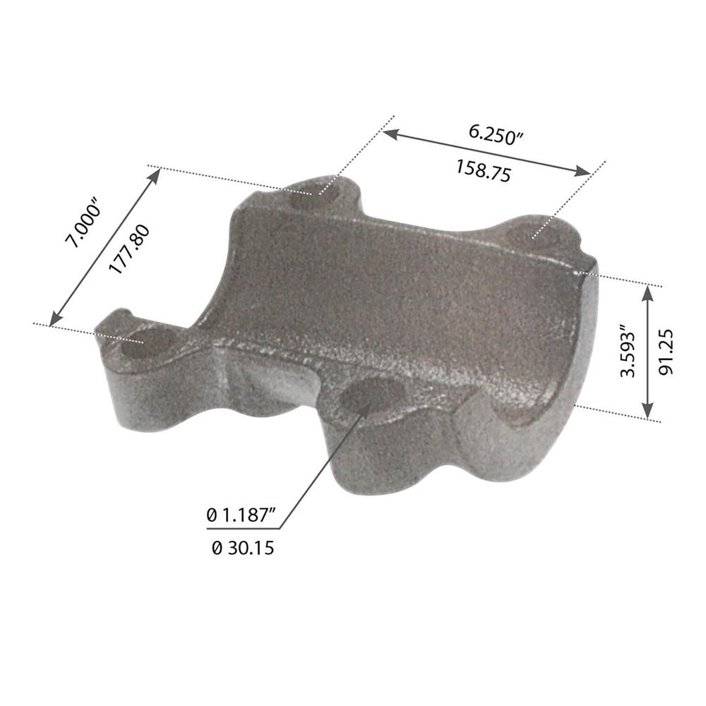 LOWER TRUNNION HALF