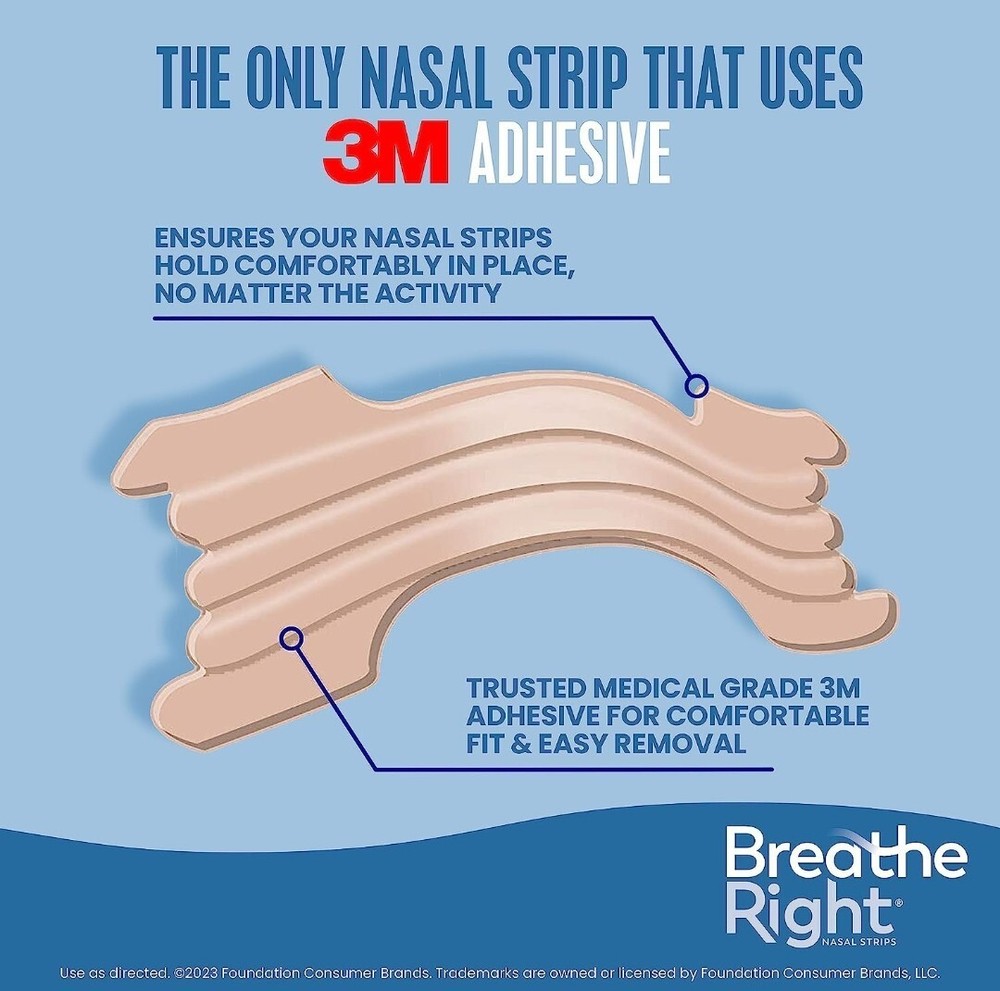 Breathe Right Extra Strength Tan Nasal Strips - 26 count