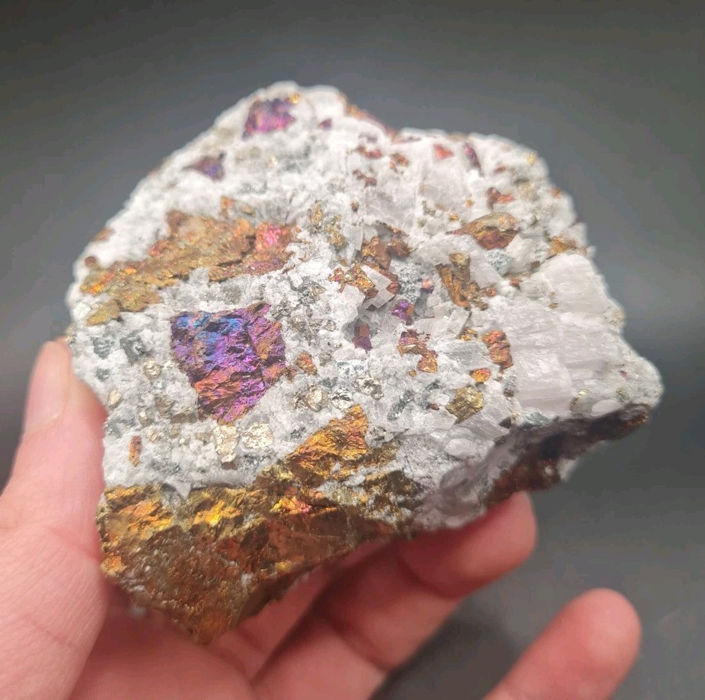 Bornite (Peacock Ore) Specimen, 236g