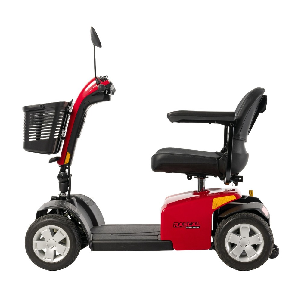 Rascal Conquest 4-Wheel Scooter, Mid-Size & Durable, Easy Disassembly