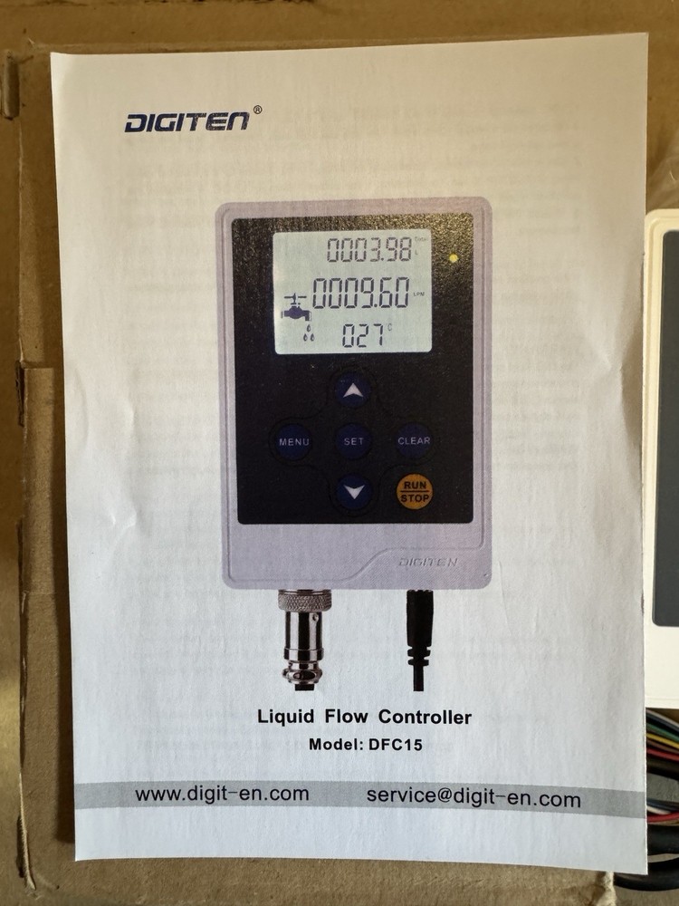 DIGITEN LIQUID FLOW CONTROLLER DFC15