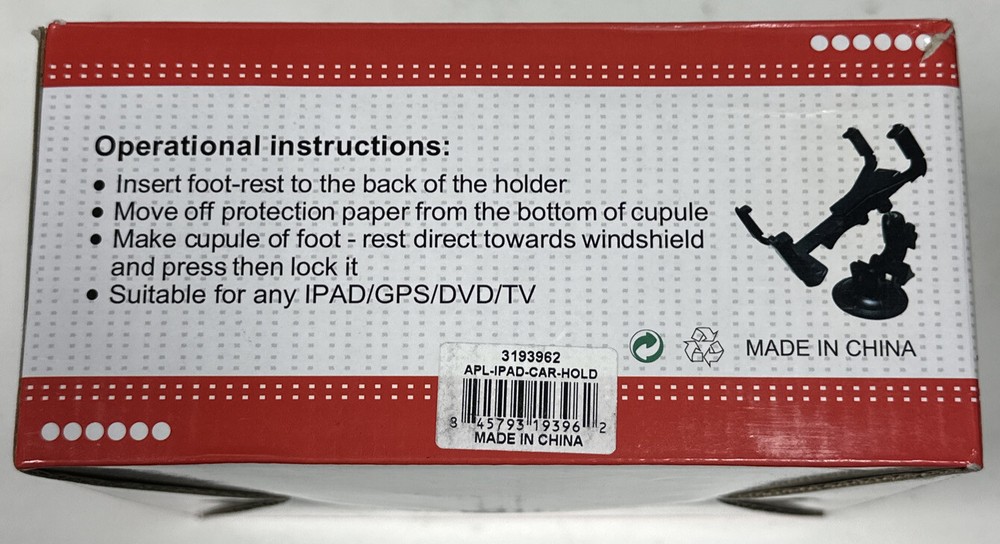 Holder IPad/GPS/DVD/TV