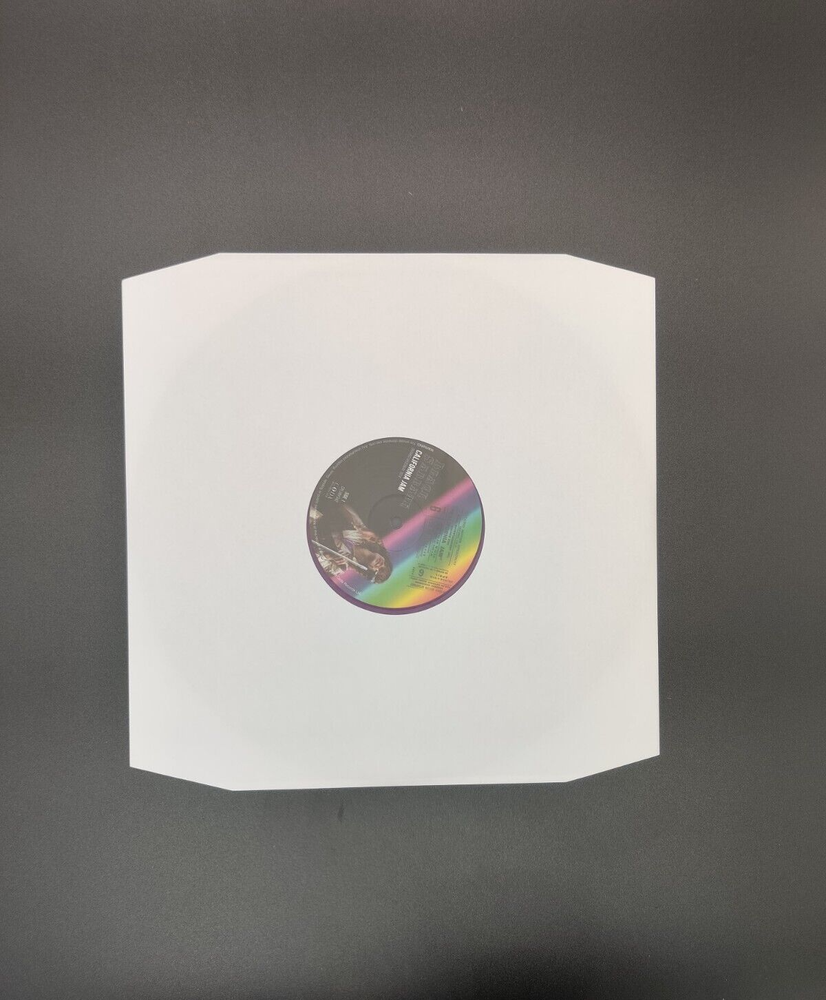 12" Polylined White Inner Paper Record Sleeves x 50