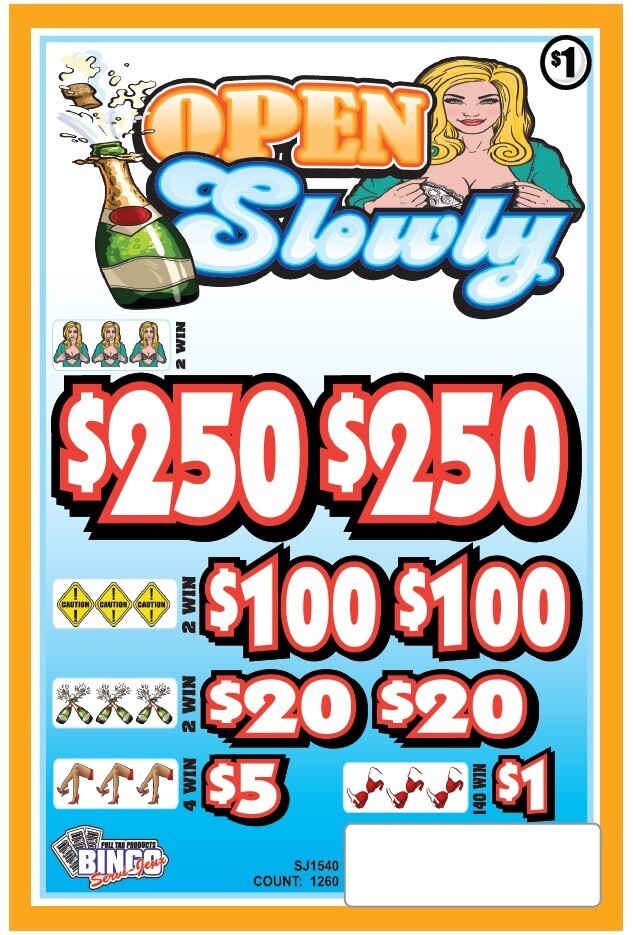 NEW pull tickets OPEN SLOWLY - Instant Tabs