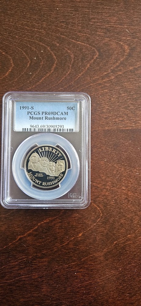 1991 S Mount Rushmore Commemorative Half Dollar PCGS