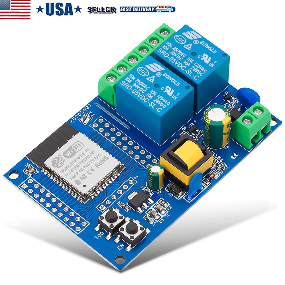ESP32 ESP32-WM Development Board 2channel WIFI Relay Module DC 5-30V