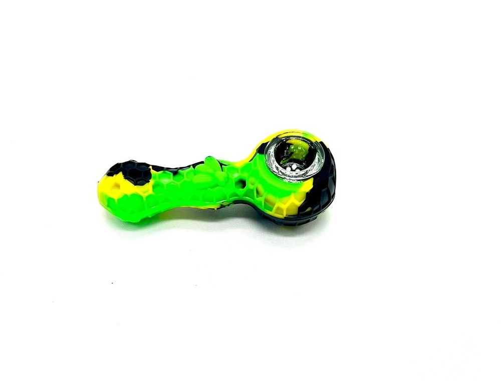 Discreet Silicone Smoking Pipe- Rubber Silicone