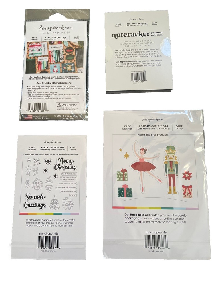 Nutcracker Dies and Stamp Bundle