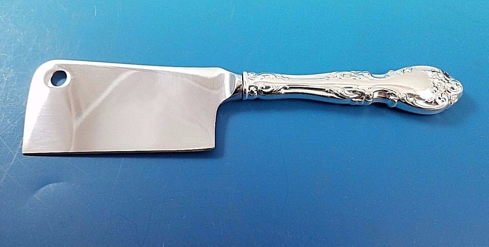 Melrose by Gorham Sterling Silver Cheese Cleaver Custom Made