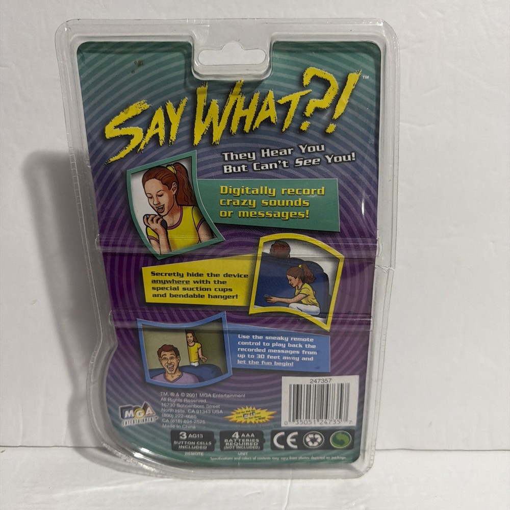 Say What? Remote Controlled Digital Recorder
