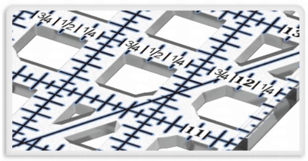 TrueCut Ruler 6.5 x 12.5