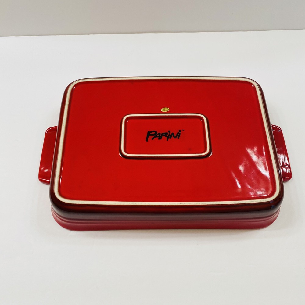 Parini Cookware Rectangle Baker Non-stick Ceramic Bakeware Dish NEW