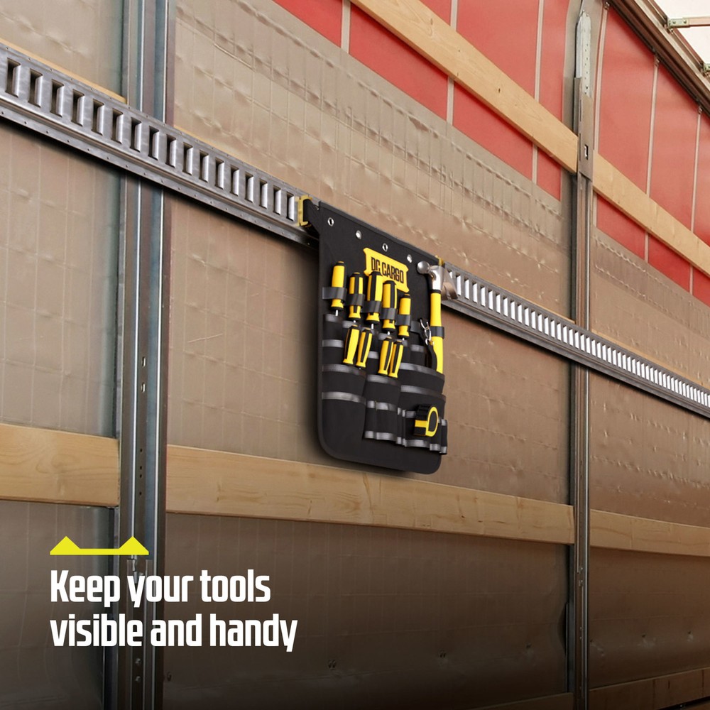 DC Cargo E-Track Hanging Tool Organizer, 17"x18"