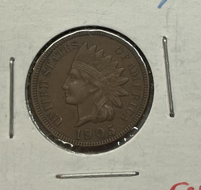 1905 Indian Head Cent XF+