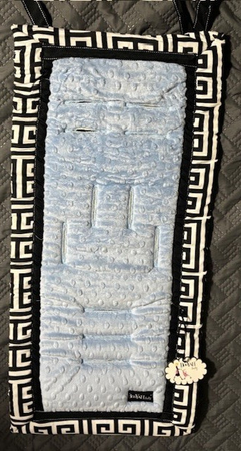 Blue Stroller Liner great baby gift