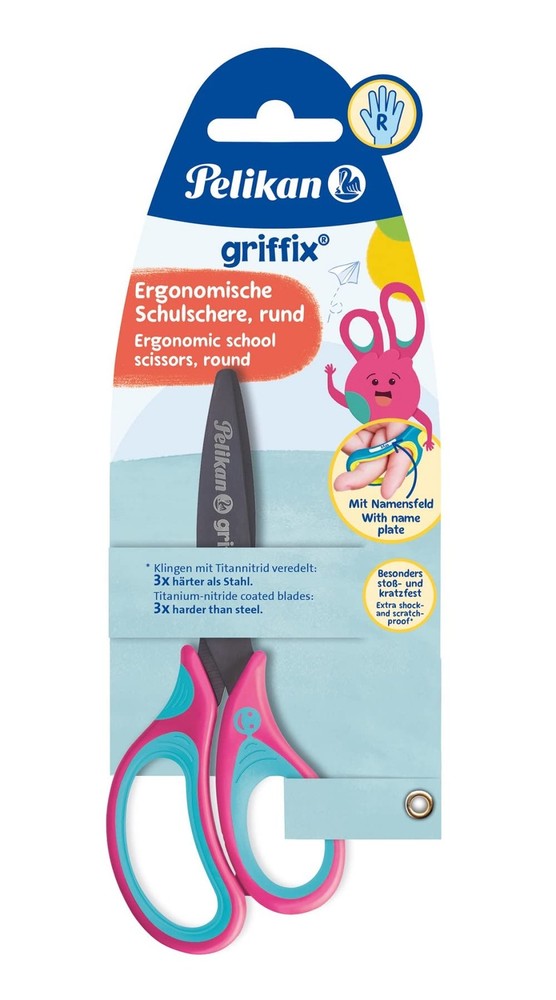 Griffix Lovely Pink Rounded Scissors