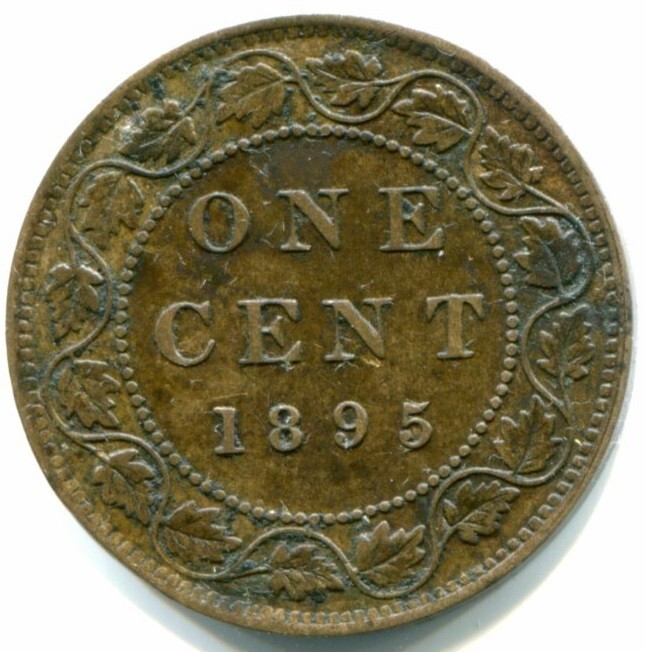1895 Canada Large Cent !!  Better Condition !!