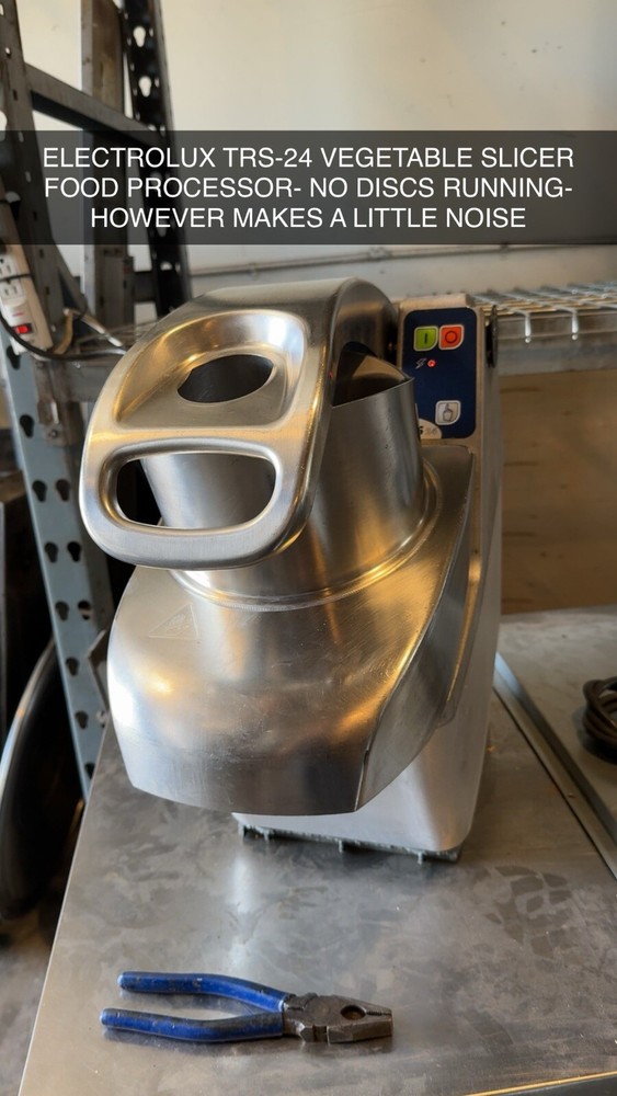 ELECTROLUX TRS24 COMMERCIAL SINGLE SPEED VEGETABLE SLICER & PROCESSOR