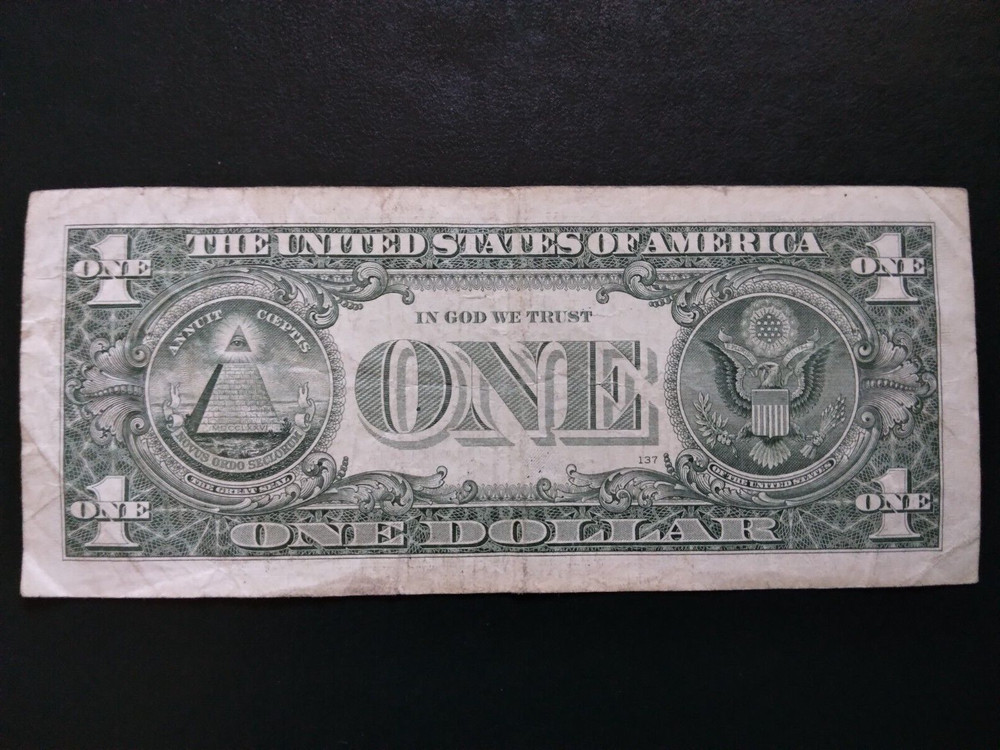 Turn Gas Pump DIGIT Struct "0" ERROR NOTE One Dollar - 2013