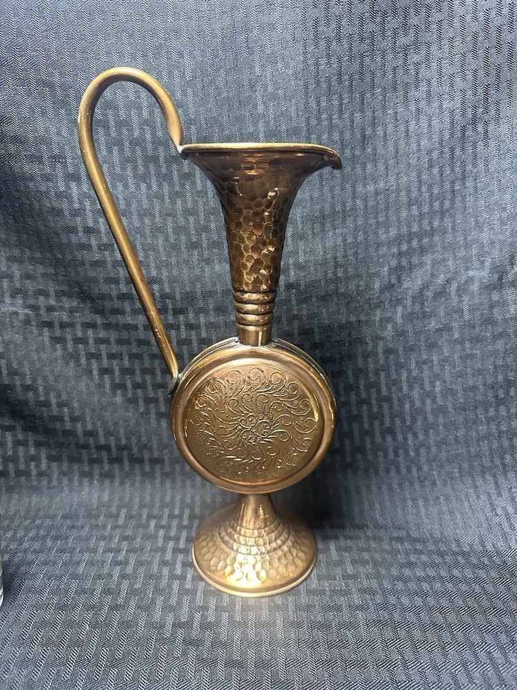 Jerusalem Wailing Wall Copper Pitcher & Shot Glasses