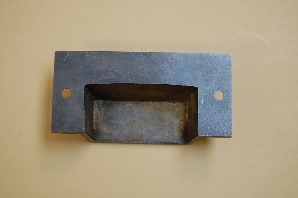 Great Vintage Design Victorian Drawer Pull-Bin Pull, Antique Brass Finish #404 H