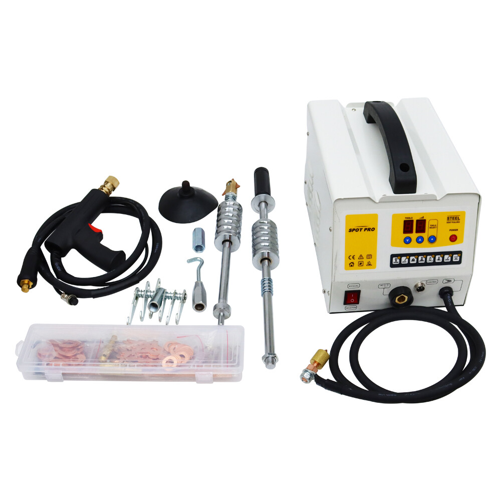 Steel Car Body Elements Dent Pulling & Straightening Machine 220V Puller Shaper