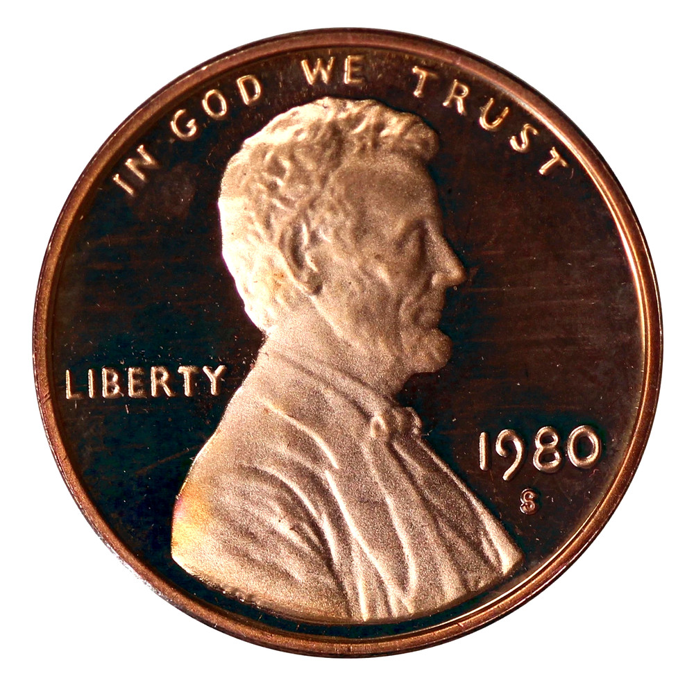 1980-S Lincoln Cent Proof DCAM