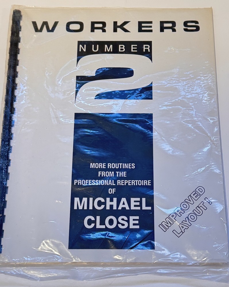 Michael Close Workers 2 Card Magic Oop Harry Riser Stewart James Pro