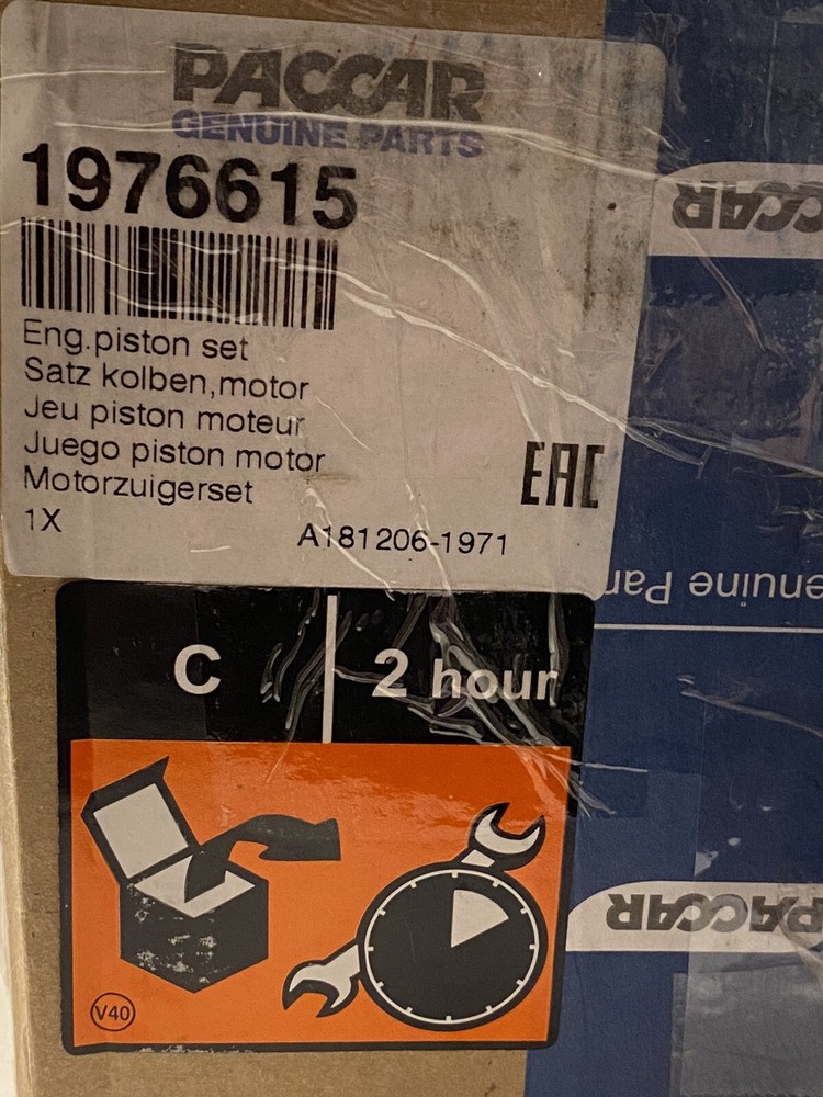 Paccar 1976615 Engine Piston Set
