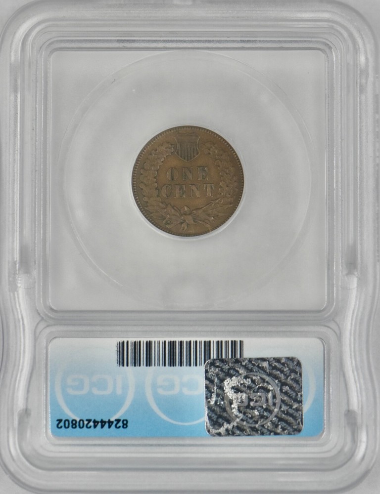 1874 Indian Head Cent - ICG EF45 - ✪COINGIANTS✪
