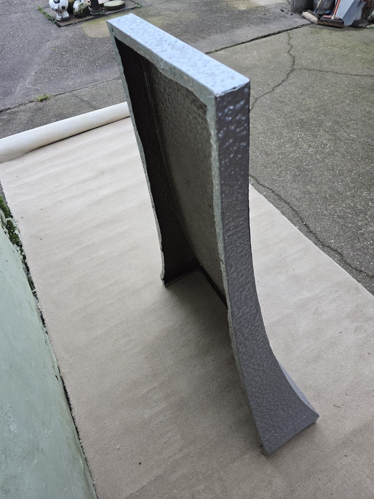 Painted Copper Fire Hood Original Condition