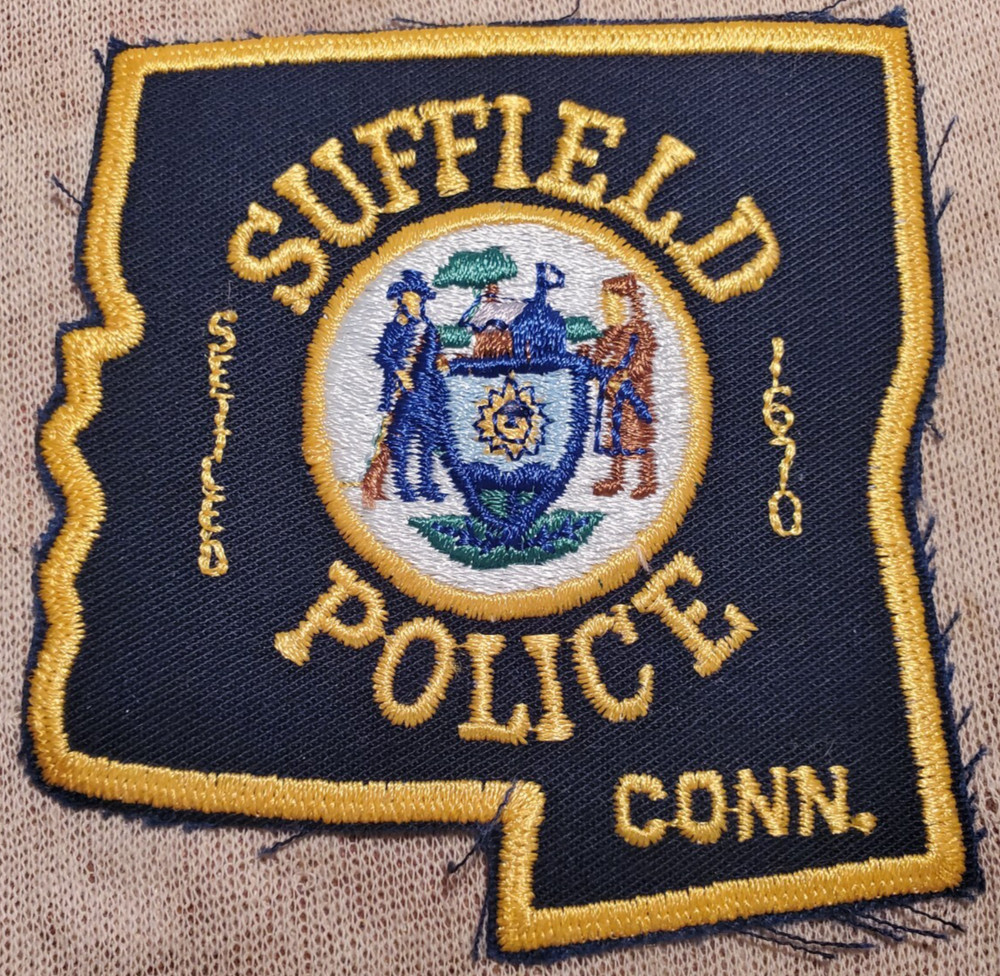 CT Suffield Connecticut Police Shoulder Patch