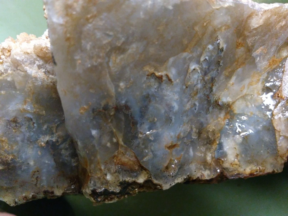 Plume Agate Rough- Over 7-1/4 lbs.