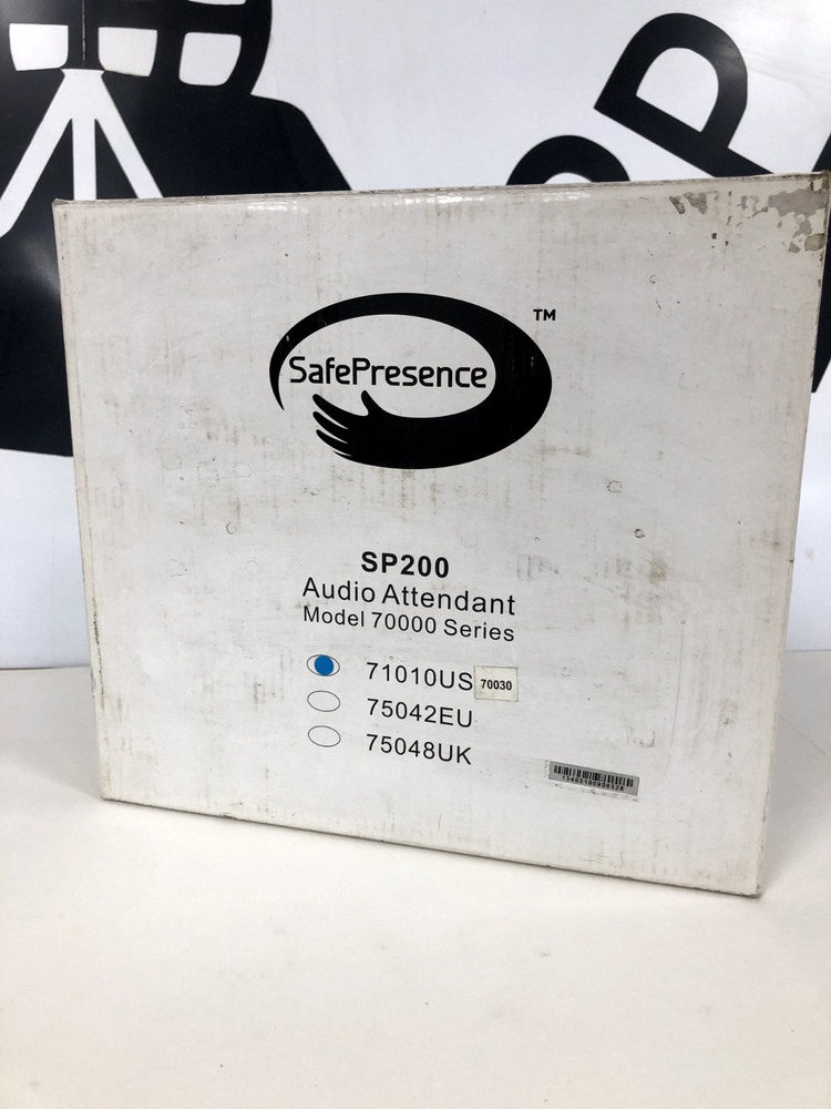 Safe Presence Audio Attendant System | Open Box | Tested + Working!