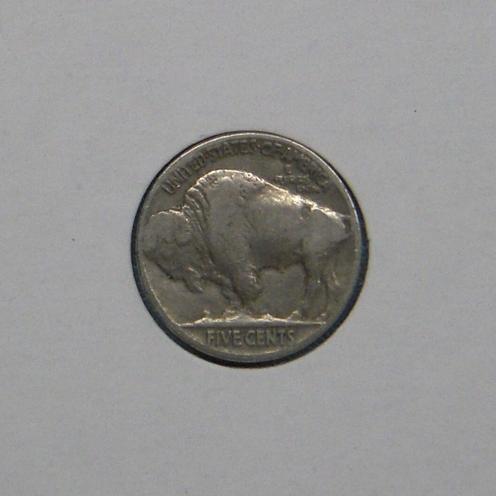 1937-P Buffalo nickel