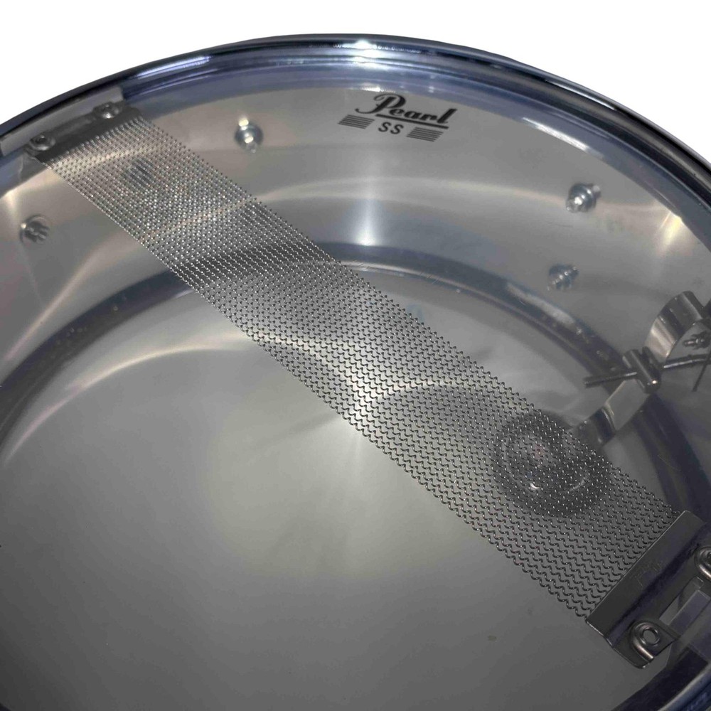 Pearl Steel Shell Snare Drum