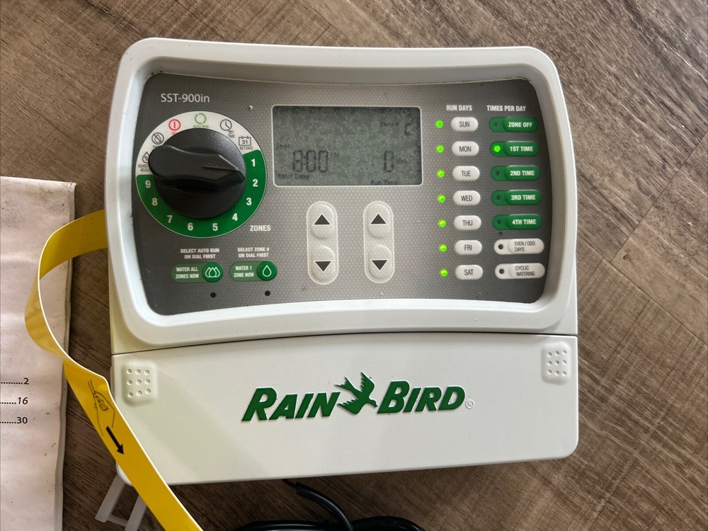 Rain Bird SST-900in 9-Zone Indoor Timer Irrigation Sprinkler Controller System