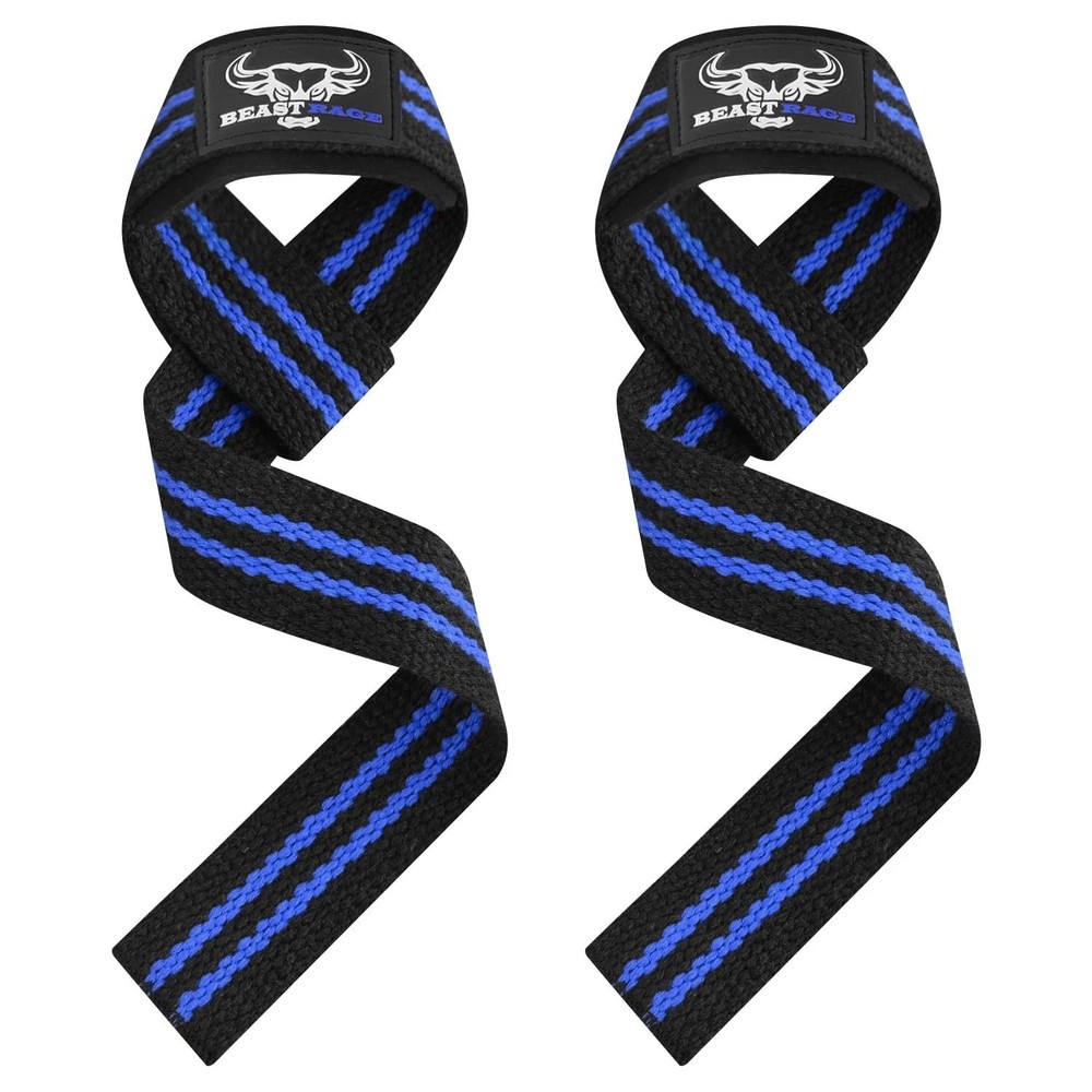 Wrist Wrap Straps Support Weightlifting Weight Lifting Gym Workout Deadlift Pull